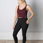 Maeve Butter Yoga Pants with Side Pockets - Black - FINAL SALE