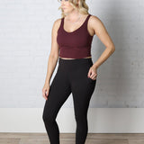 Maeve Butter Yoga Pants with Side Pockets - Black - FINAL SALE