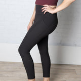 Maeve Butter Yoga Pants with Side Pockets - Black - FINAL SALE