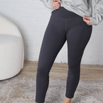 Maeve Butter Yoga Pants with Side Pockets - Charcoal - FINAL SALE