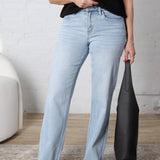 Maevyn Slim Wide Leg Jeans - Convenient