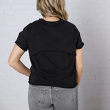 Mali Baby Tee Short Sleeve - Black
