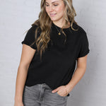 Mali Baby Tee Short Sleeve - Black