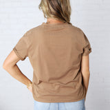 Mali Baby Tee Short Sleeve - Brown