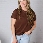 Mali Baby Tee Short Sleeve - Brown