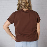 Mali Baby Tee Short Sleeve - Brown