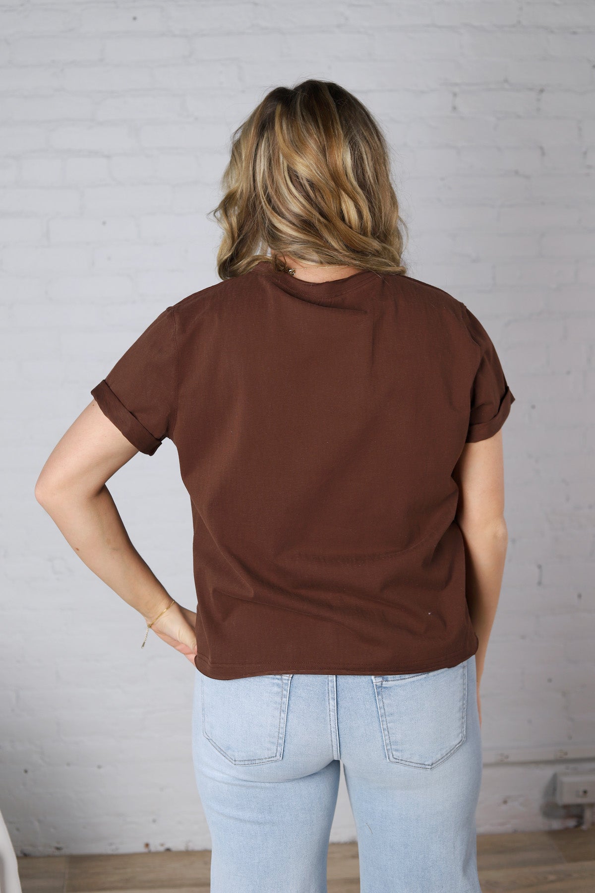 Mali Baby Tee Short Sleeve - Brown