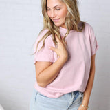Mali Baby Tee Short Sleeve - Cherry Blossom