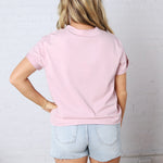 Mali Baby Tee Short Sleeve - Cherry Blossom