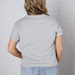 Mali Baby Tee Short Sleeve - Heather Grey