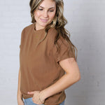 Mali Baby Tee Short Sleeve - Mocha