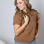 Mali Baby Tee Short Sleeve - Mocha