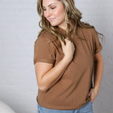 Mali Baby Tee Short Sleeve - Mocha