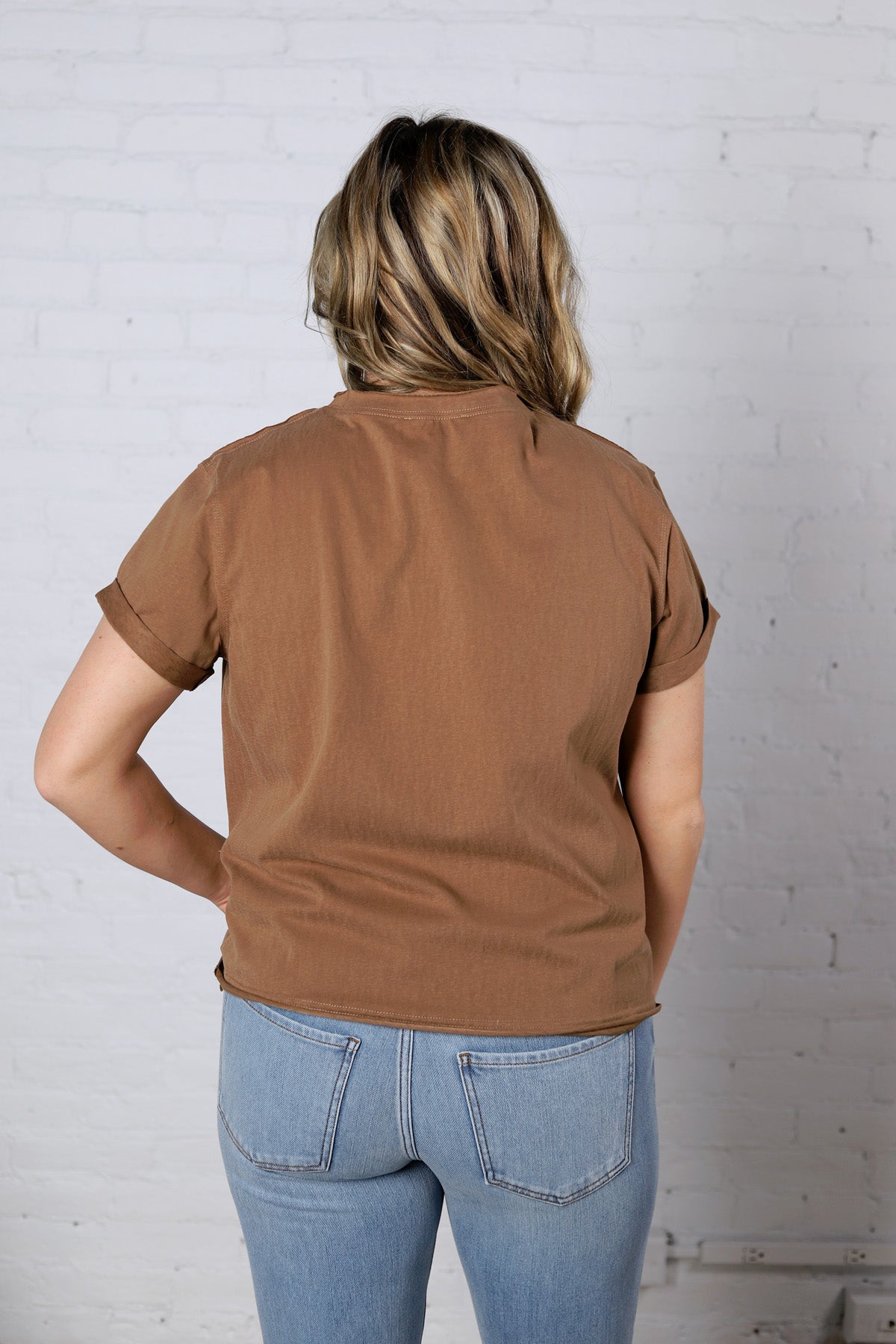 Mali Baby Tee Short Sleeve - Mocha