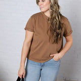 Mali Baby Tee Short Sleeve - Mocha