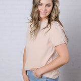 Mali Baby Tee Short Sleeve - Oat