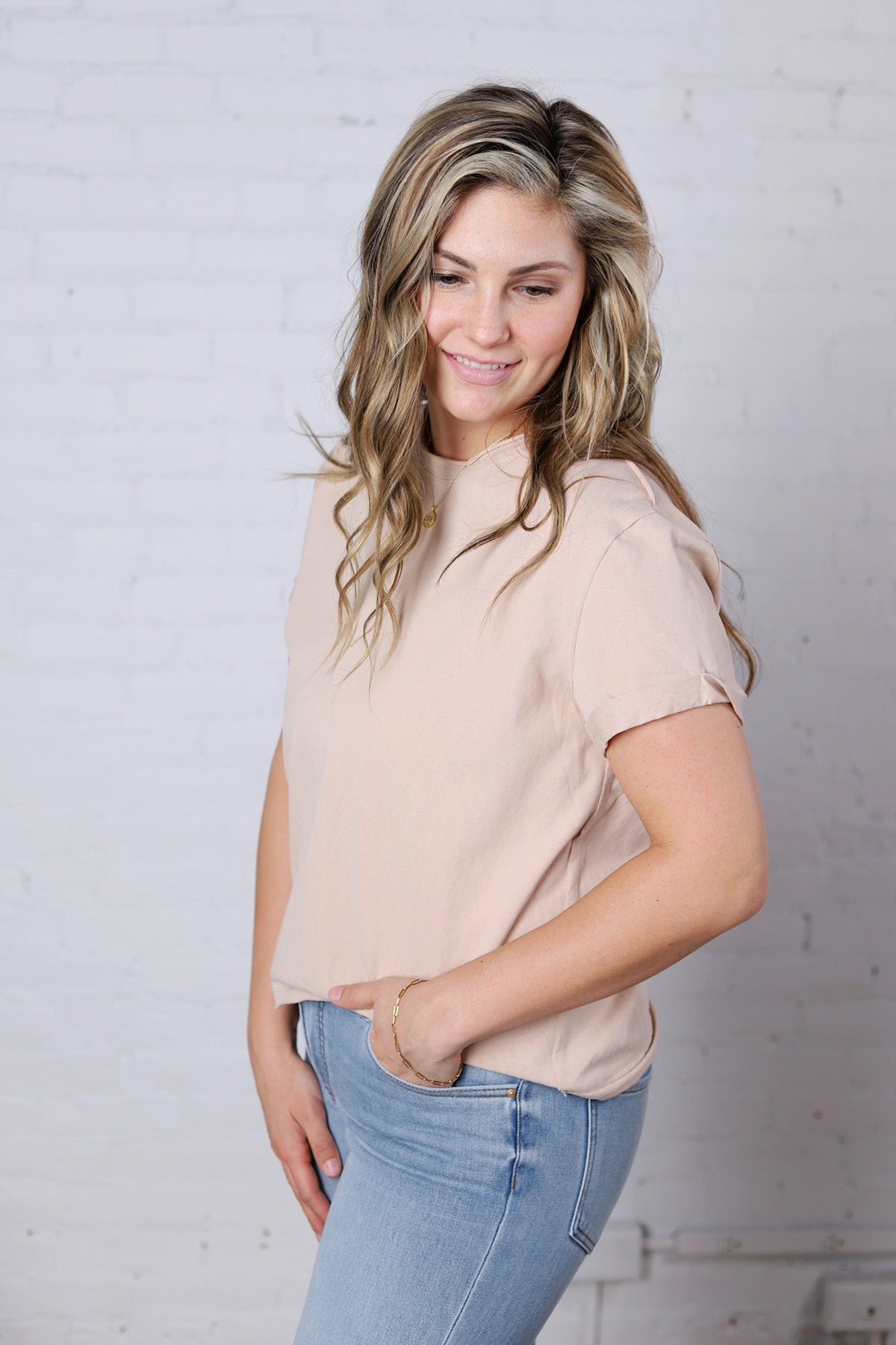 Mali Baby Tee Short Sleeve - Oat