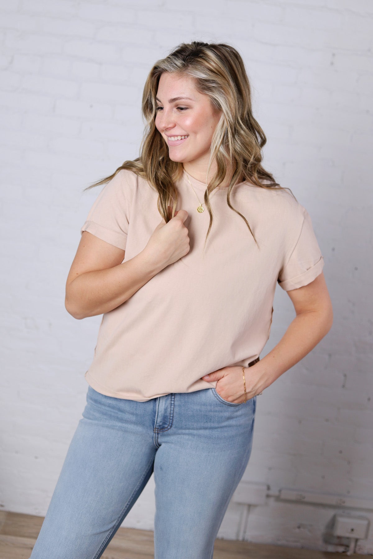 Mali Baby Tee Short Sleeve - Oat