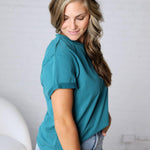 Mali Baby Tee Short Sleeve - Teal
