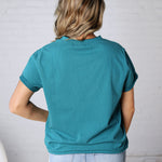 Mali Baby Tee Short Sleeve - Teal