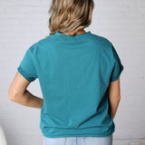Mali Baby Tee Short Sleeve - Teal