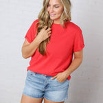 Mali Baby Tee Short Sleeve - Tomato
