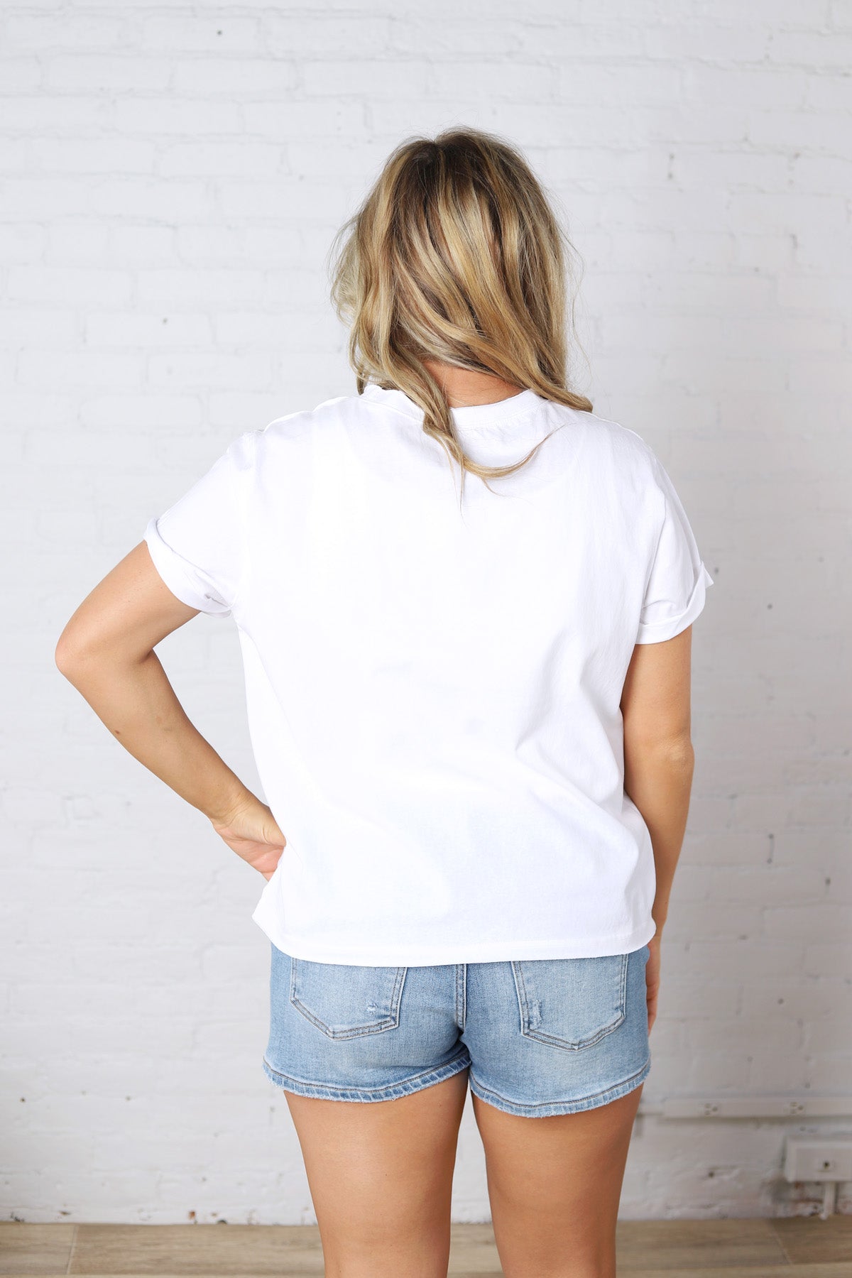 Mali Baby Tee Short Sleeve - White