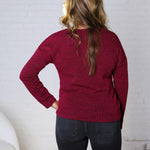 Maran Twist Bottom Top - Magenta/Black