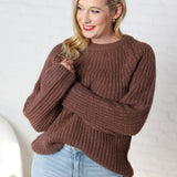 Marina Chunky Raglan Sleeve Pullover