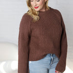 Marina Chunky Raglan Sleeve Pullover - FINAL SALE