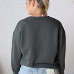 Maris Oversized Fleece Sweatshirt - Urban Grey