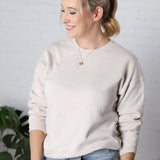 Marney Cozy Sweatshirt - Dusty Heather