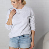 Marney Cozy Sweatshirt - LT Heather Grey