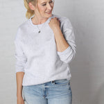 Marney Cozy Sweatshirt - LT Heather Grey
