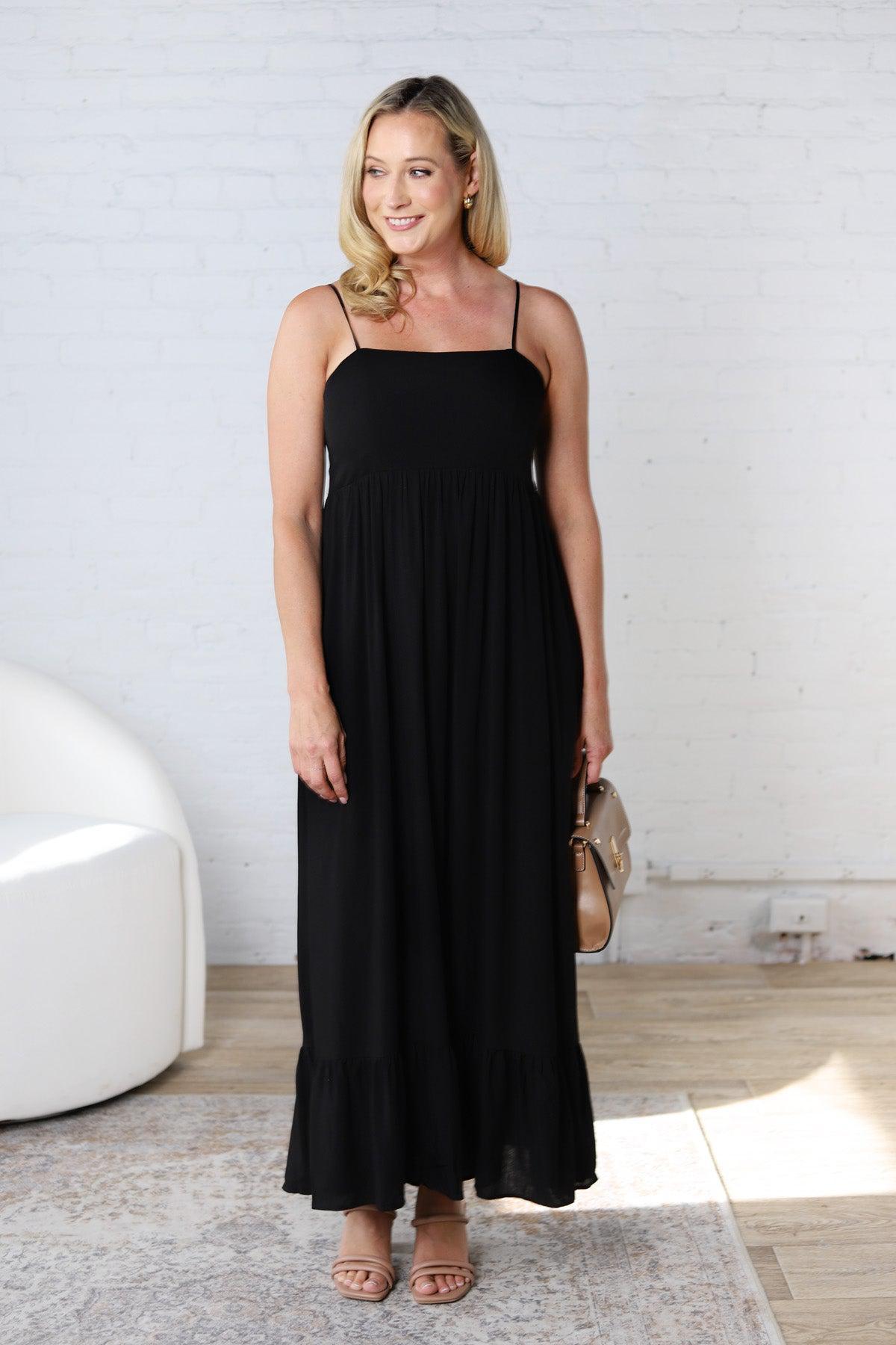 Marren Linen Maxi Dress