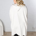 Marrin Hoodie Cardigan - Natural - FINAL SALE