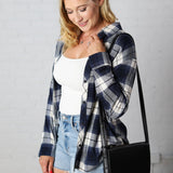 Maryn Ultra Soft Flannel - Navy