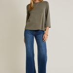 Mavi Round Neck Top - Olive
