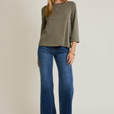 Mavi Round Neck Top - Olive