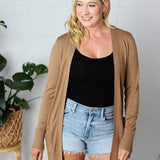 McCray Open Knit Cardigan - Barley