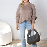 Melinda Knit Sweater - Mushroom