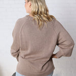 Melinda Knit Sweater - Mushroom