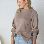 Melinda Knit Sweater - Mushroom