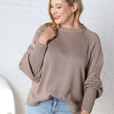 Melinda Knit Sweater - Mushroom