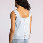Millicent Tank - Light Denim Wash