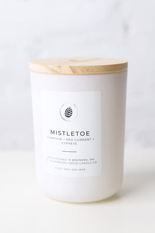 Mistletoe Soy Wax Candle - 8 oz