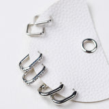 Nadia Three Pair Hoop Earrings Set - Silver
