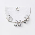 Nadia Three Pair Hoop Earrings Set - Silver