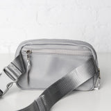 Nadya Gray Nylon Bum Bag