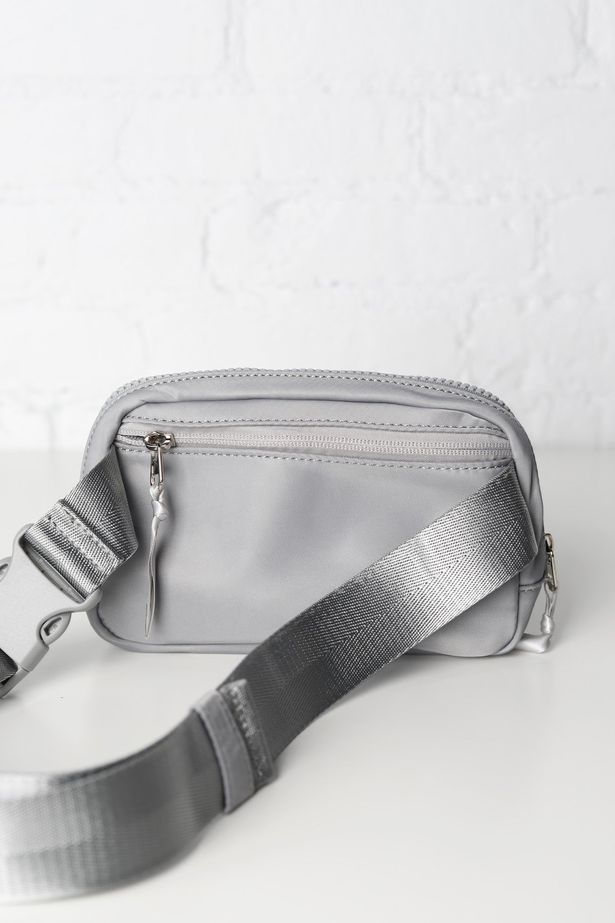 Nadya Gray Nylon Bum Bag